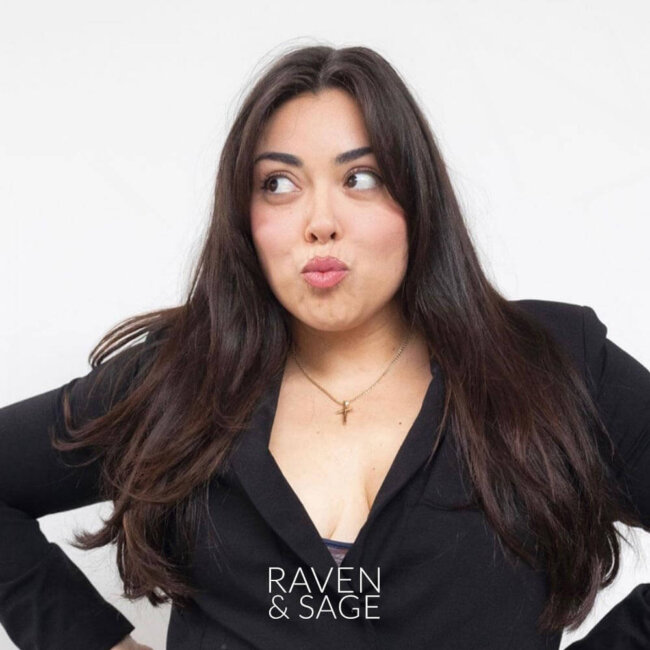 Christina Schwebach, Stylist at Raven & Sage Salon
