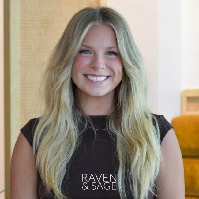 Hayleigh Van Ormer, Stylist at Raven & Sage Salon